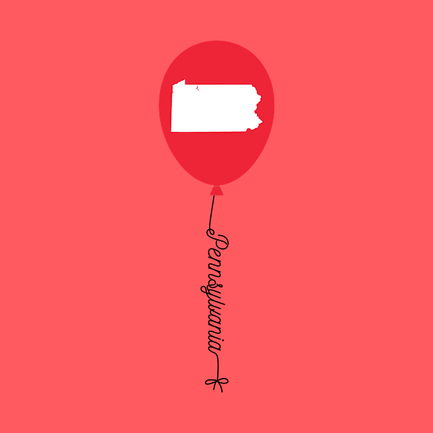 Pennsylvania State Balloon by InspiredQuotes