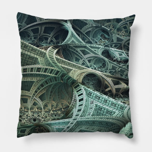 Like Clockwork Pillow by dammitfranky