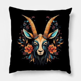 Gemsbok  Halloween Pillow