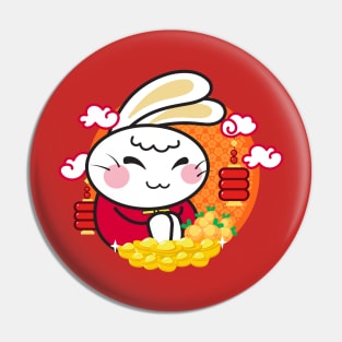 Lucky New Year Rabbit Pin