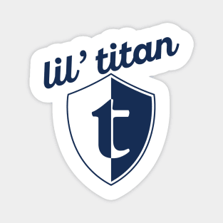 Webster Thomas HS lil' titan light shirt Magnet