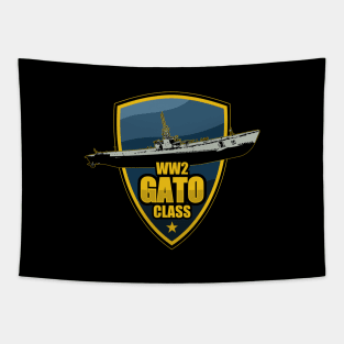 Gato-Class Submarine Tapestry