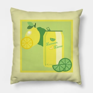 Lemon Lime Soda Pillow