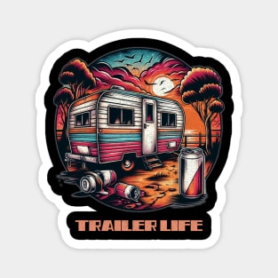 Trailer life Magnet