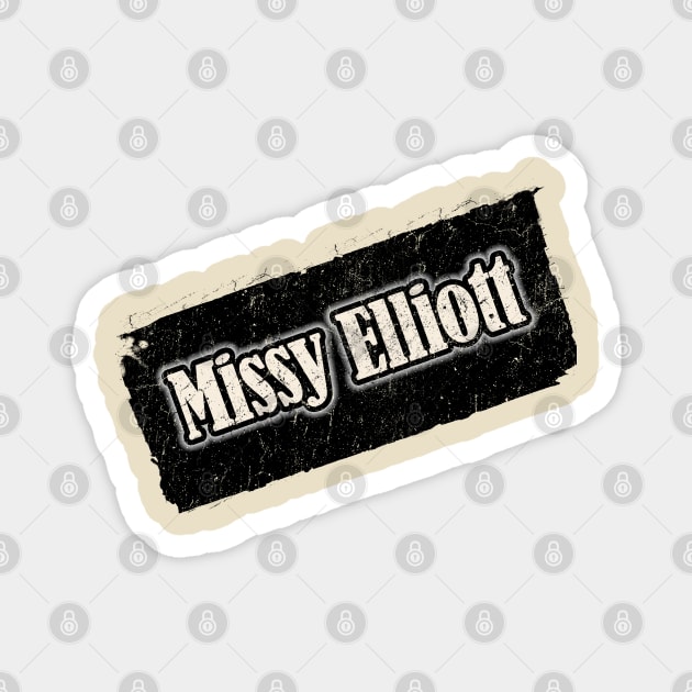 Nyindirprojek Missy Elliott Magnet by NYINDIRPROJEK
