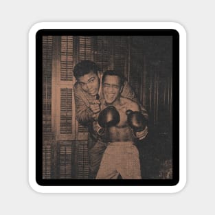 muhammad ali-halftone Magnet