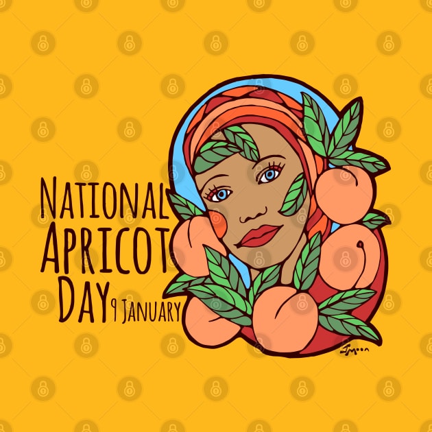 National Apricot Day 9 January by Julia Moon