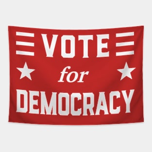 Civic Duty - Vote for Democracy Tapestry