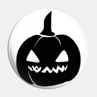 Happy Halloween funny pumpkin happy holidays illustration Pin