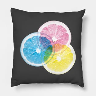 Full Color Orange Pillow