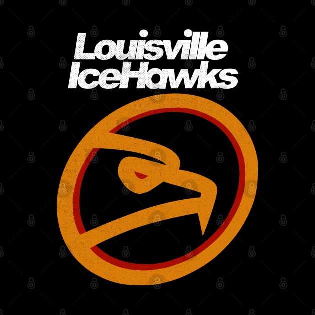 Vintage Louisville IceHawks Hockey by LocalZonly