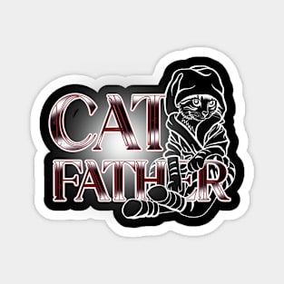 Cat Father Magnet