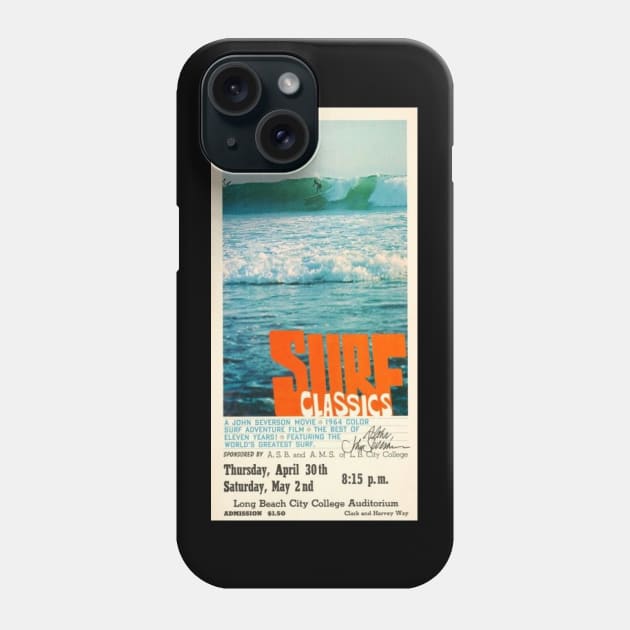 surf classic Phone Case by PSYCH90