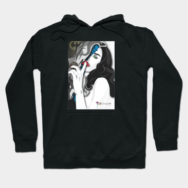 two face hoodie