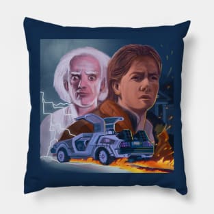 Back to the Future Pillow