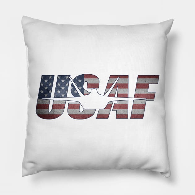 USAF F22 Raptor Pillow by Wykd_Life