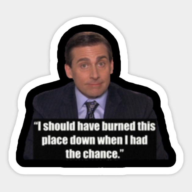 Michael Scott Michael Scott Aufkleber Teepublic De