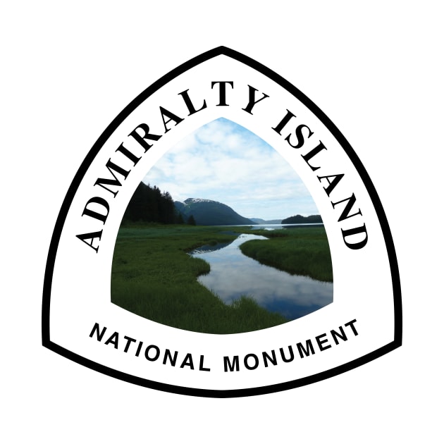 Admiralty Island National Monument trail marker by nylebuss