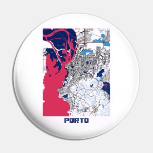 Porto - Portugal MilkTea City Map Pin