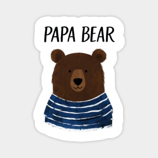Cute Bear Design for Father's Day Magnet