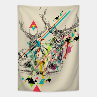 Animal Love Tapestry