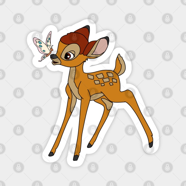 Bambi Magnet by Megan Olivia