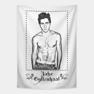 Jake Gyllenhaal //// Retro Fan Art Design Tapestry