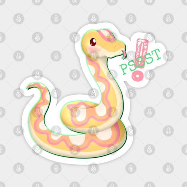 Snake - Pssst! Magnet by YashaSnow