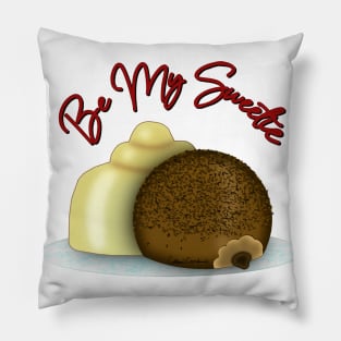 Be My Sweetie White Chocolate Valentine's Day Candy Pillow