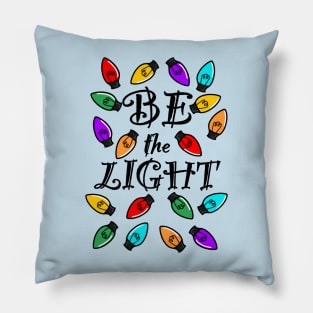 Be the Light (Bulb) - Small Design Pillow