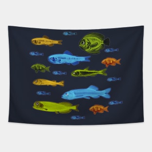 Shoal of Fish Tapestry