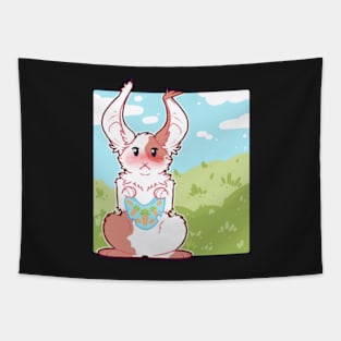 Blushing Bun Tapestry