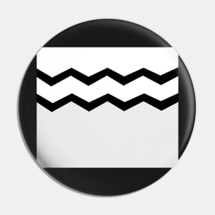 Abstract zigzag - gray, black and white. Pin