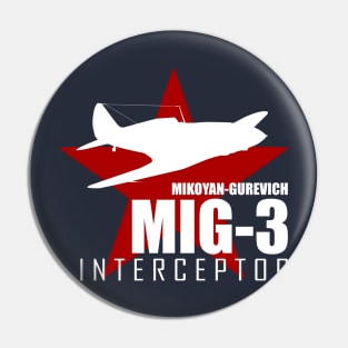 WW2 Russian Fighter - Mig-3 Pin