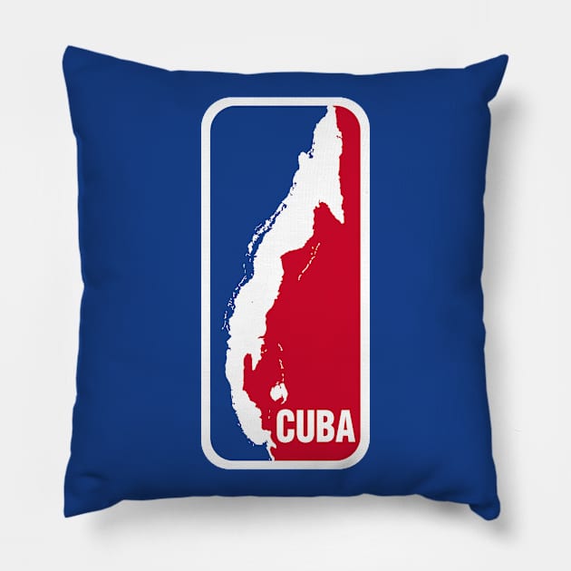 Play Cuba - Light Color Options Pillow by Eric Sylvester