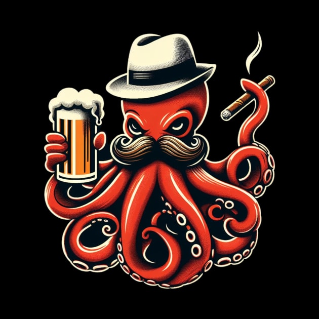 Prohibition Octopus by JohnTy