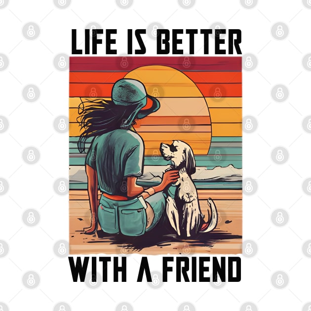 Life is better with a friend by Cervezas del Zodiaco