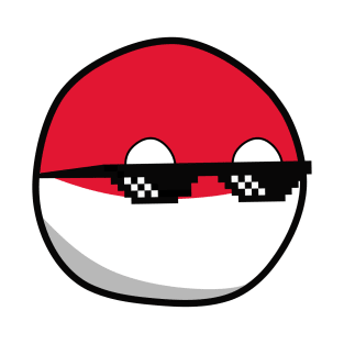 Polandball Countryballs T-Shirt