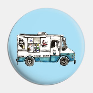 Ice Cream Truck Pin