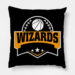 Personalized Basketball Wizards Proud Name Vintage Beautiful Pillow