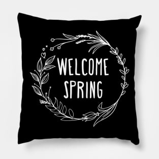 Welcome Spring Pillow