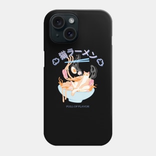 Neko Ramen Japanese Kawaii Cat Anime Phone Case