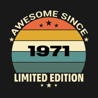 Awesome Since 1971 T-Shirt