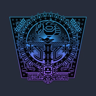 Aztec Eagle Tree Symbol T-Shirt
