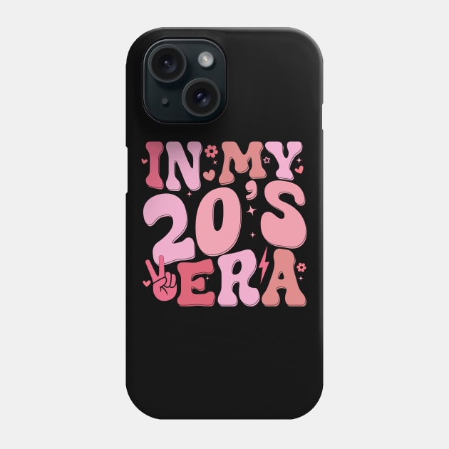 In My Twenties Era 20th Birthday Funny In My 20's Era Phone Case by abdelmalik.m95@hotmail.com