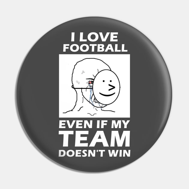 Real Football Fan Pin by Worldengine