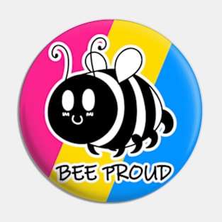 Bee Proud Pansexual/Panromantic Flag Pin