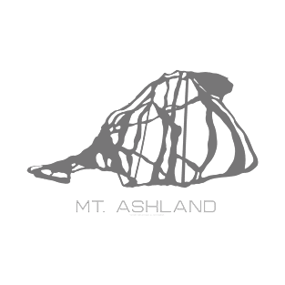 Mt Ashland Resort 3D T-Shirt