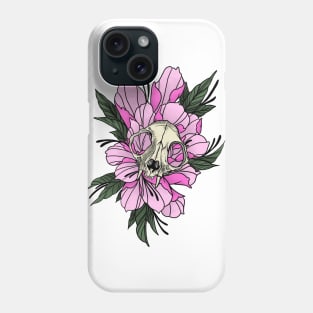 Floral Skull Phone Case