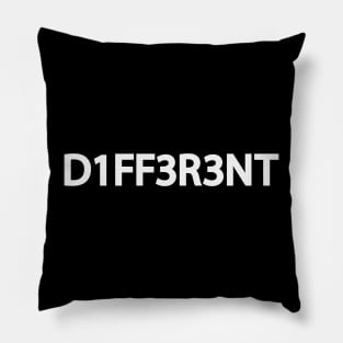 Different being different in a creative way Pillow